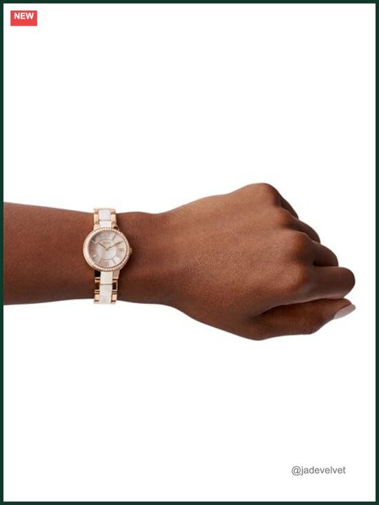 Fossil Virginia Rose Gold Stainless Steel Quartz Watch Women main image 5